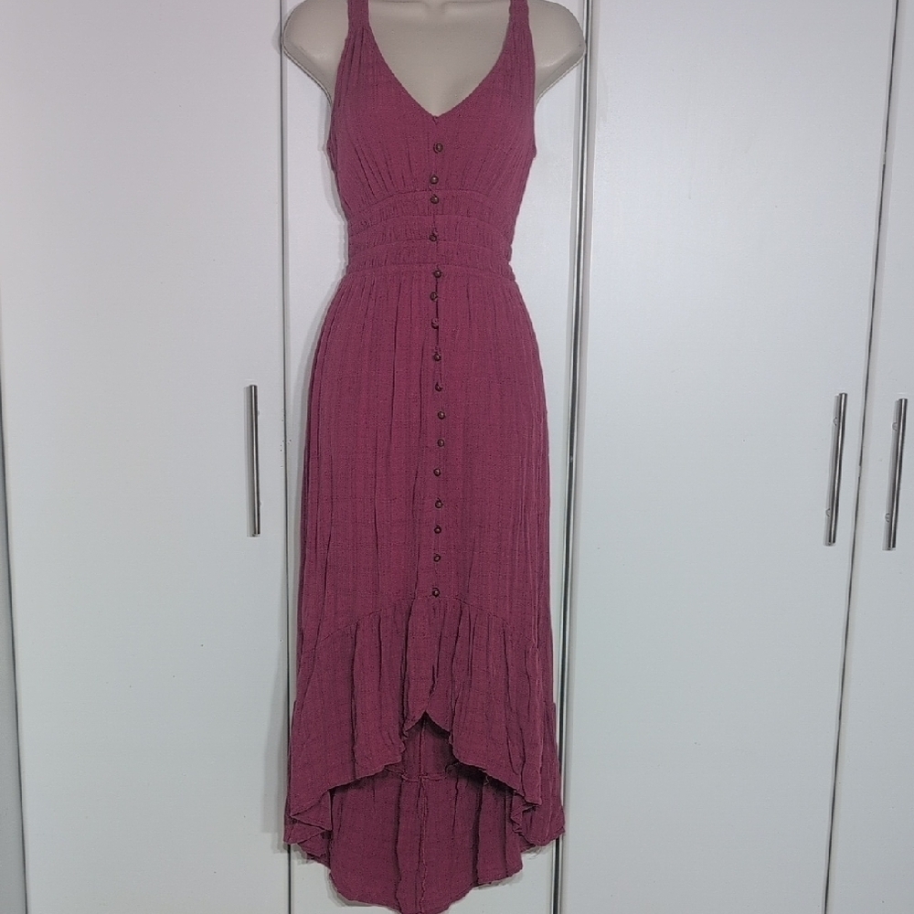 Rewind Pink High-Low Dress - Picture 2 of 9